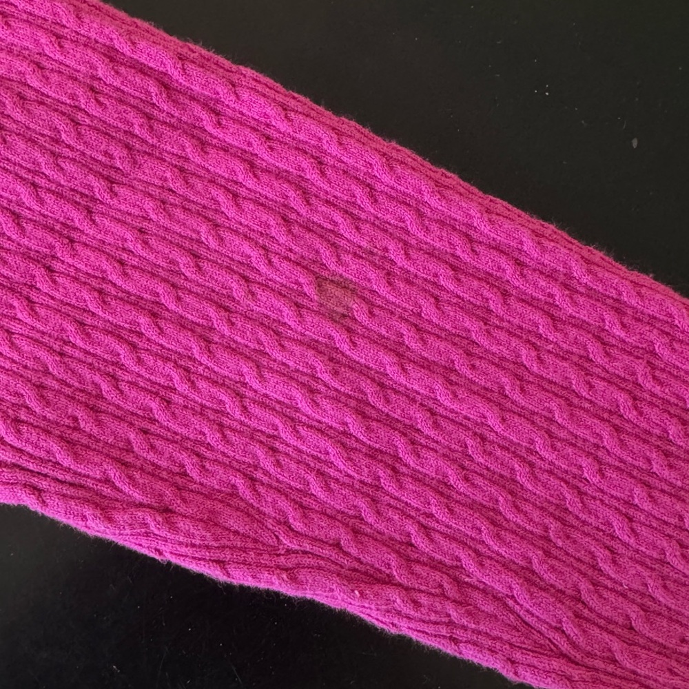 Charter Club Fuchsia Turtleneck Sweater - Picture 4 of 4